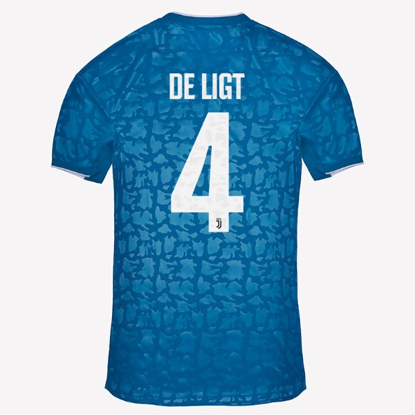 Camiseta Juventus NO.4 De Ligt 3ª 2019/20 Azul